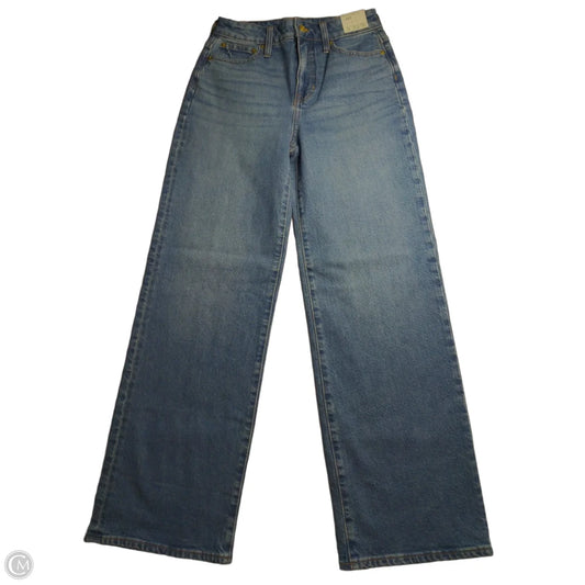 Jeans Wide Leg By J. Crew In Blue Denim, Size: 26