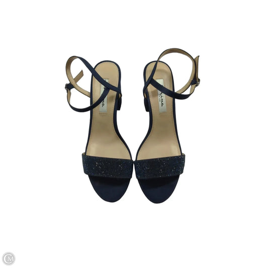 Shoes Heels Platform By Nina In Blue, Size: 8.5