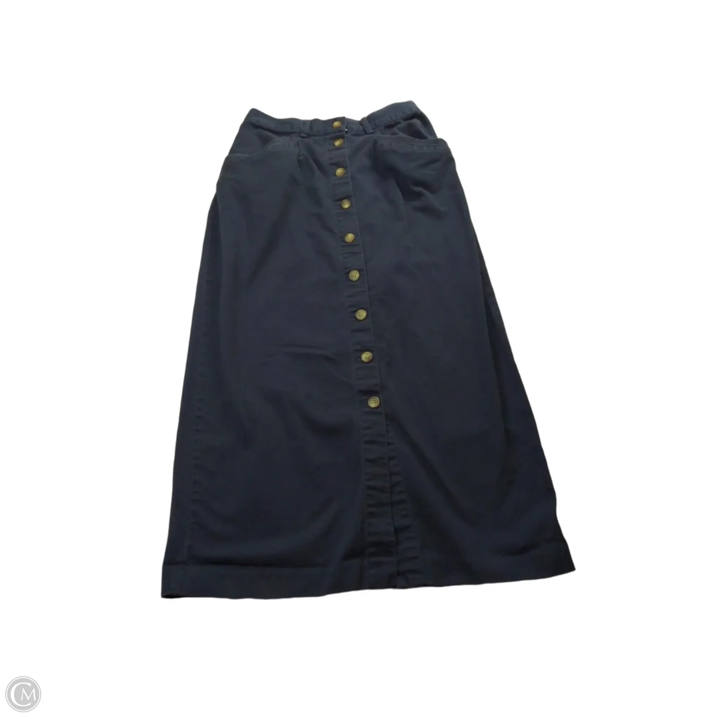 Skirt Maxi By Casual Corner In Blue, Size: 4