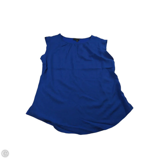 Top Sleeveless By Clothes Mentor In Blue, Size: M