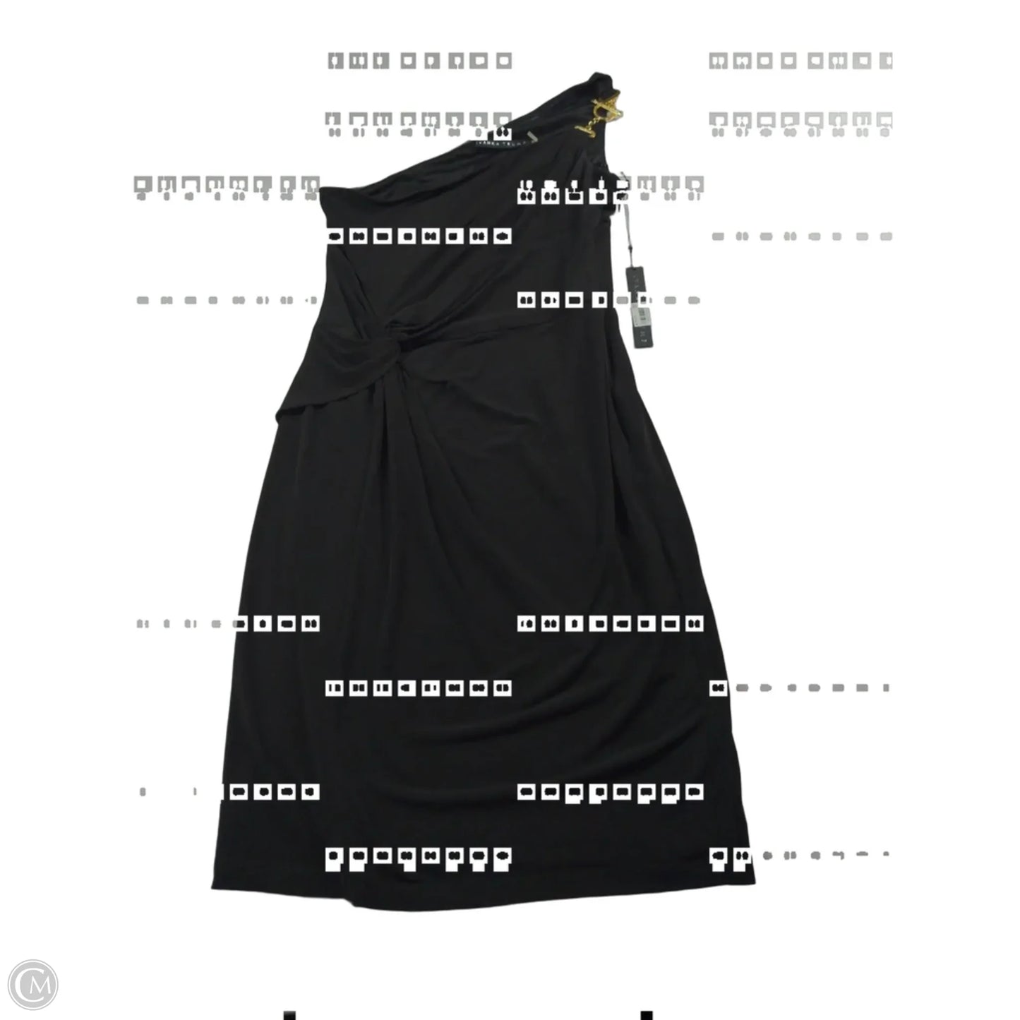 Dress Party Midi By Ivanka Trump In Black, Size: 10