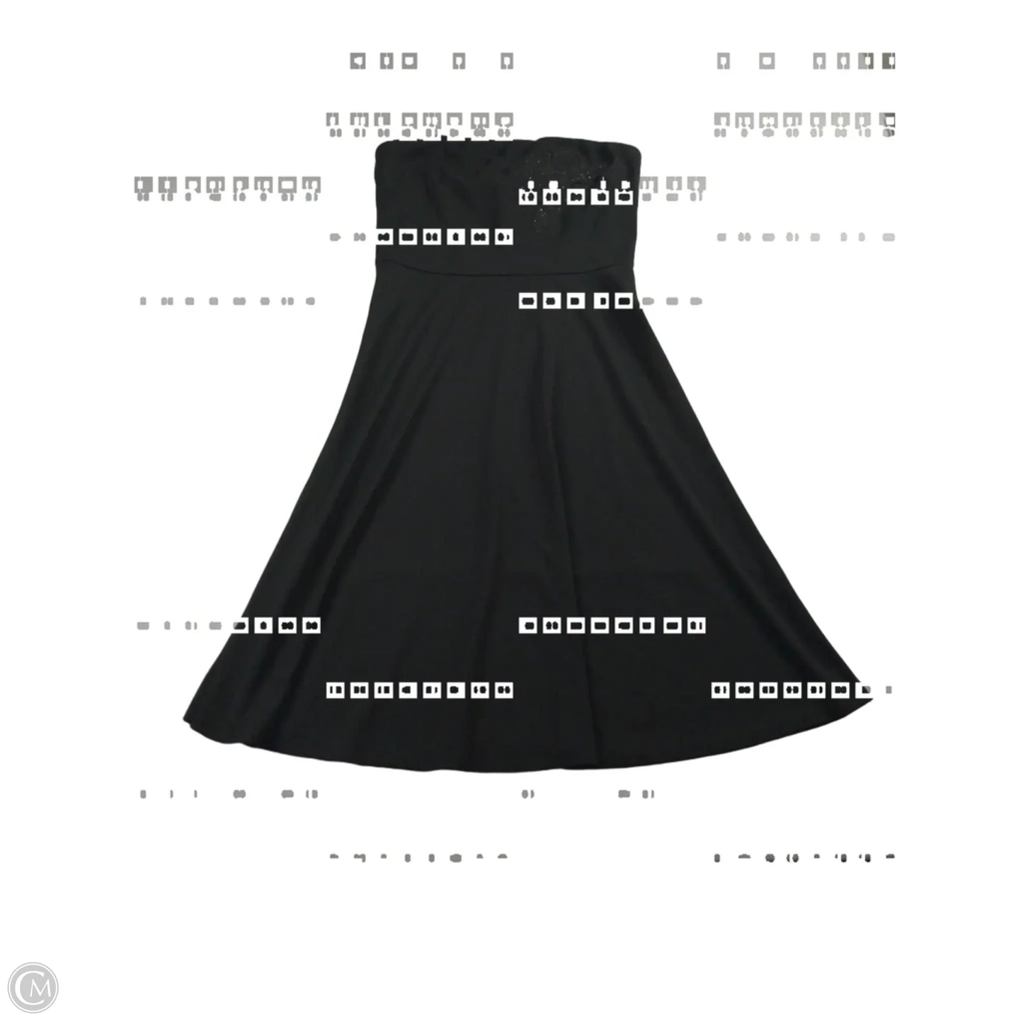 Dress Party Midi By Express In Black, Size: 10