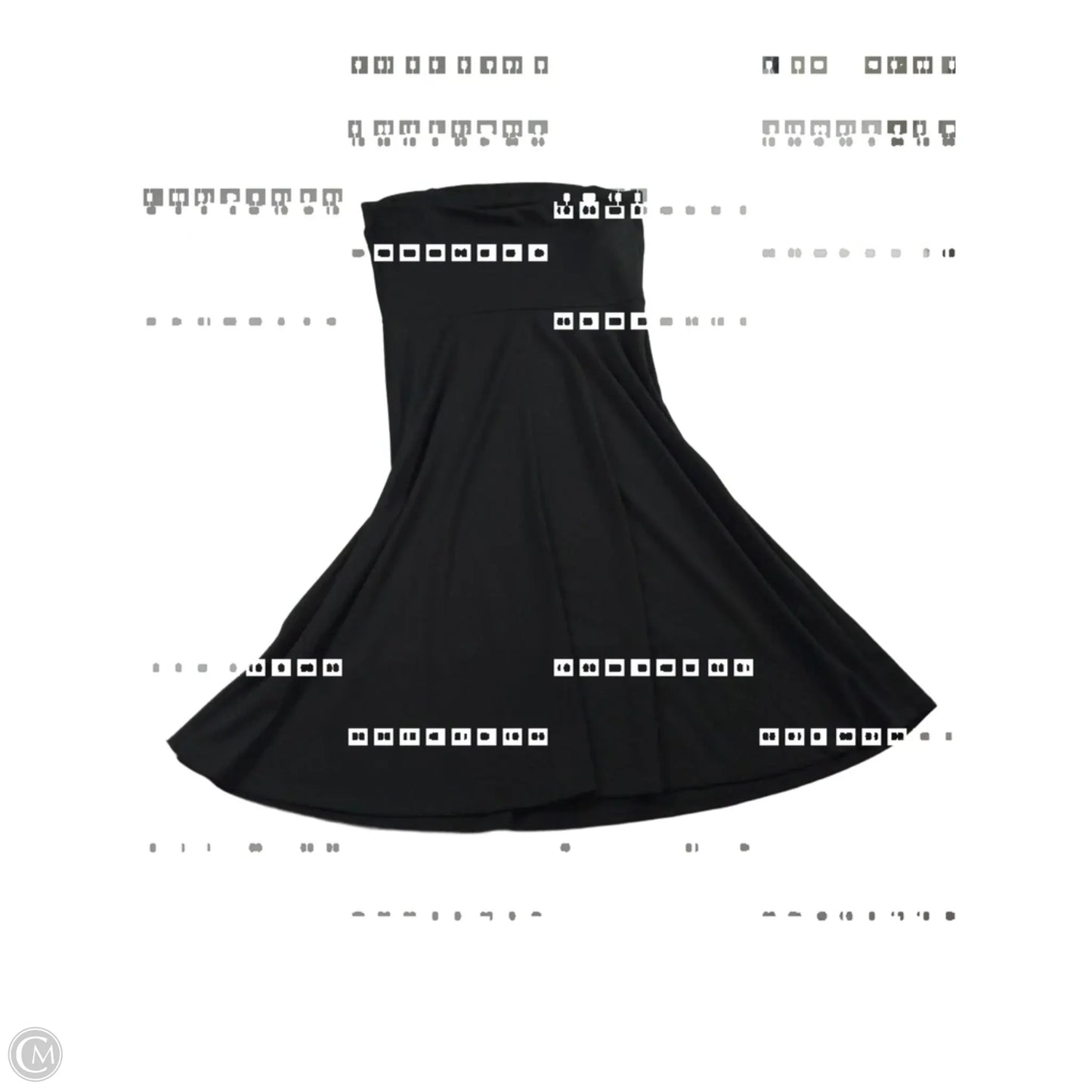 Dress Party Midi By Express In Black, Size: 10