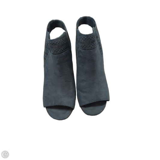 Boots Ankle Heels By Yellow Box In Blue, Size: 6