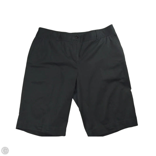 Shorts By Talbots In Black, Size: 16