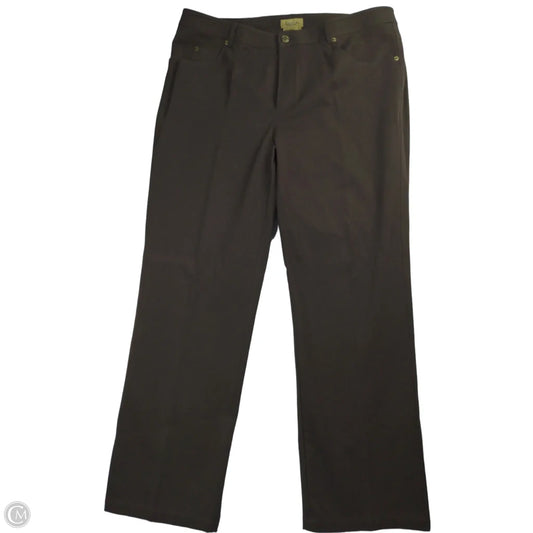 Pants Chinos & Khakis By Peck And Peck In Brown, Size: 14p