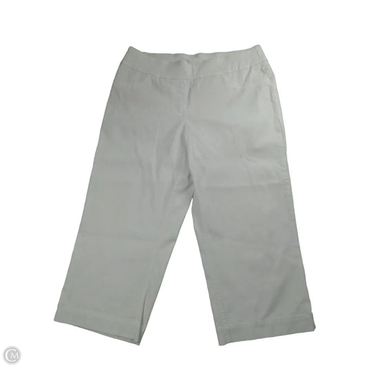 Pants Cropped By West Bound In White, Size: 14