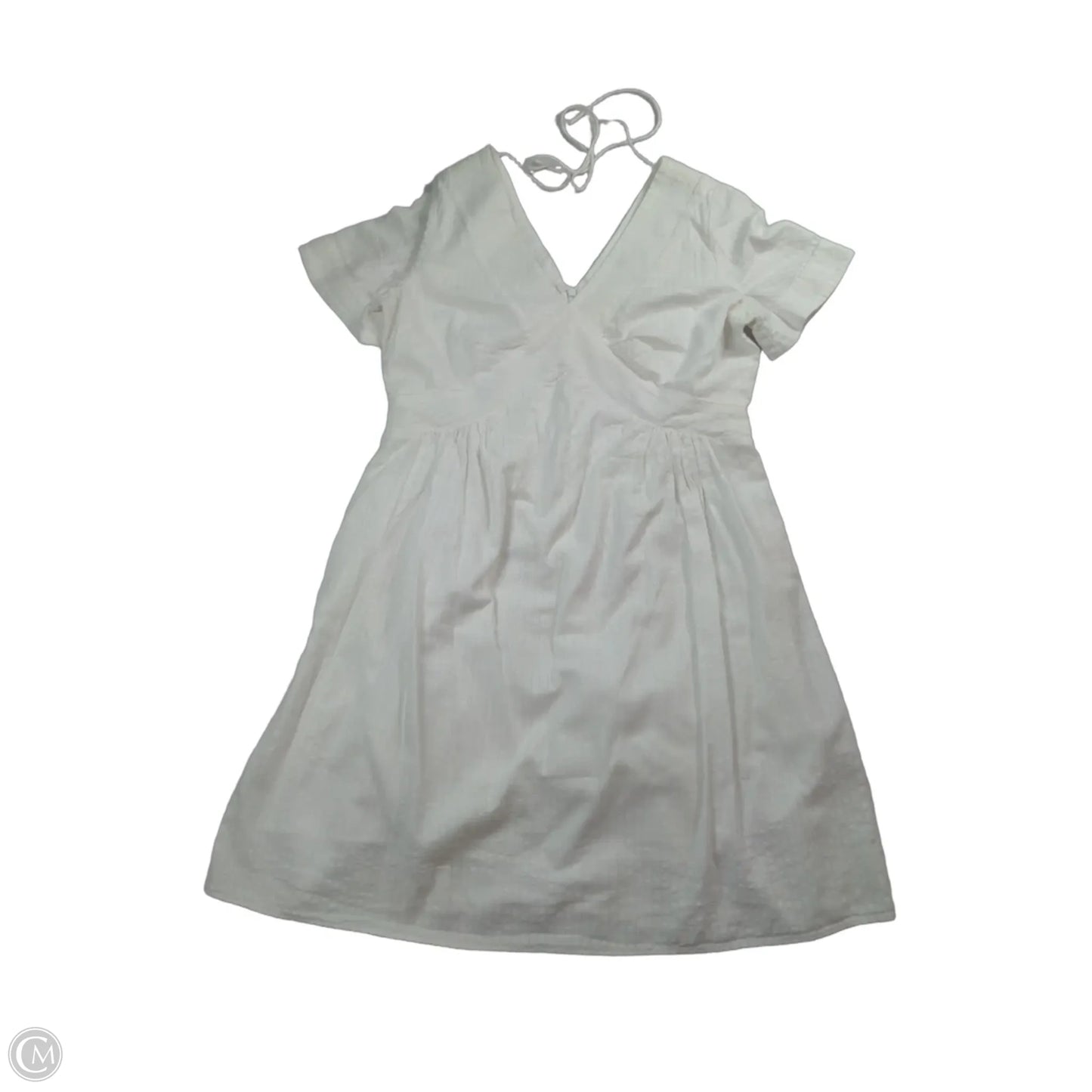 Dress Casual Short By Banana Republic In White, Size: Xs
