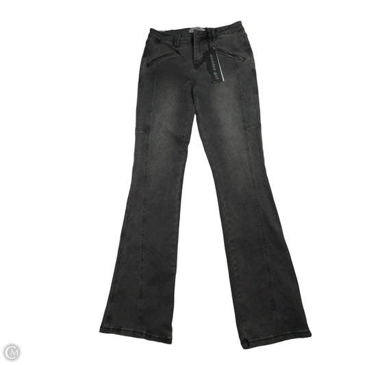 Jeans Boot Cut By Madden Girl In Grey, Size: 4