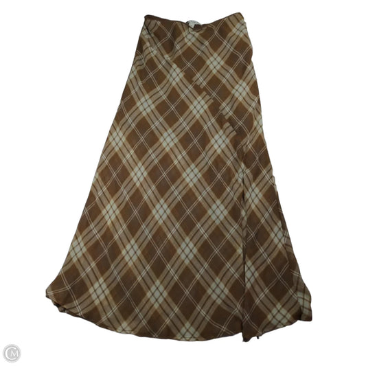 Skirt Maxi By And Now This In Plaid Pattern, Size: Xs
