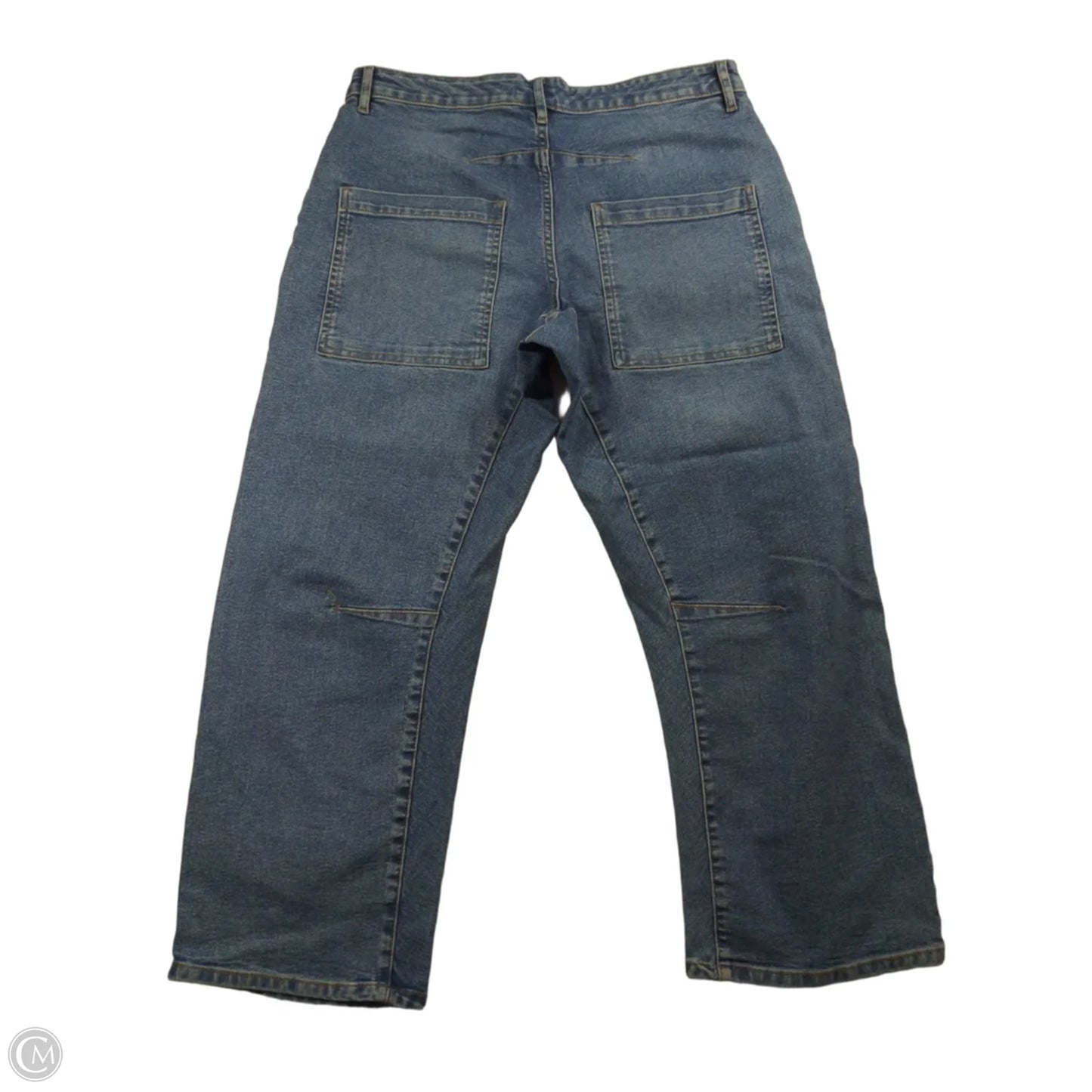 Jeans Straight By Bcbg In Blue, Size: 12