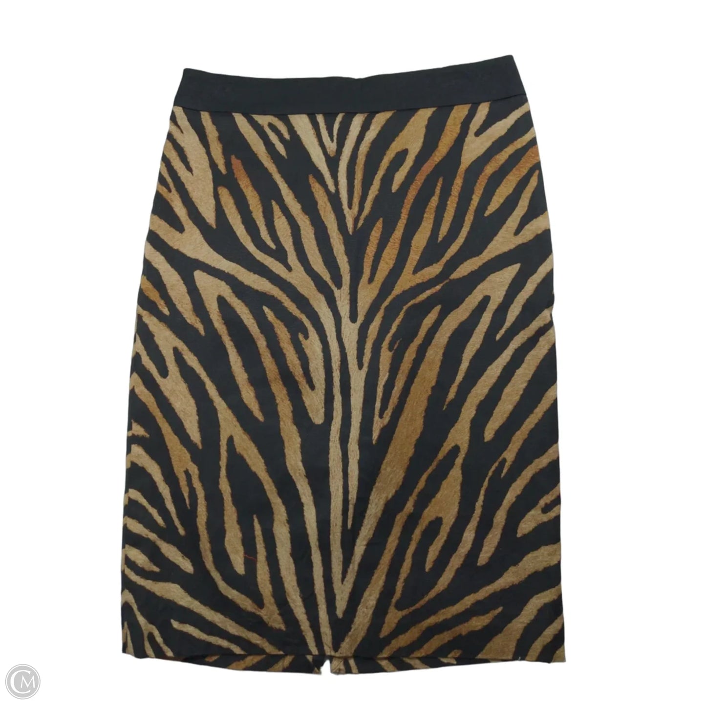 Skirt Midi By White House Black Market In Animal Print, Size: 4
