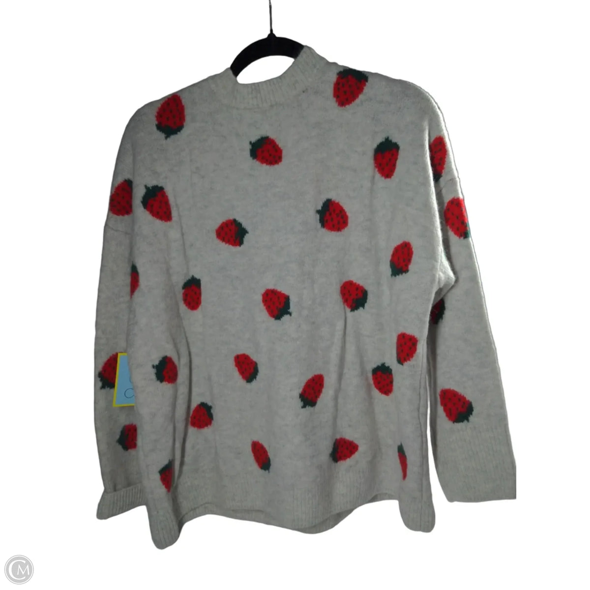 Sweater By Cece In Grey, Size: L