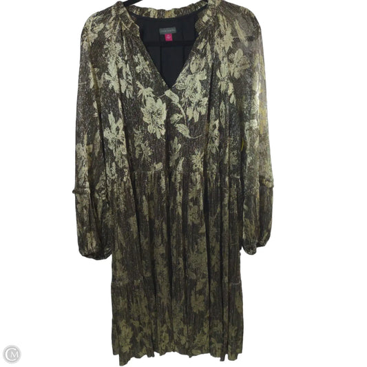 Dress Party Short By Vince Camuto In Gold, Size: 2x