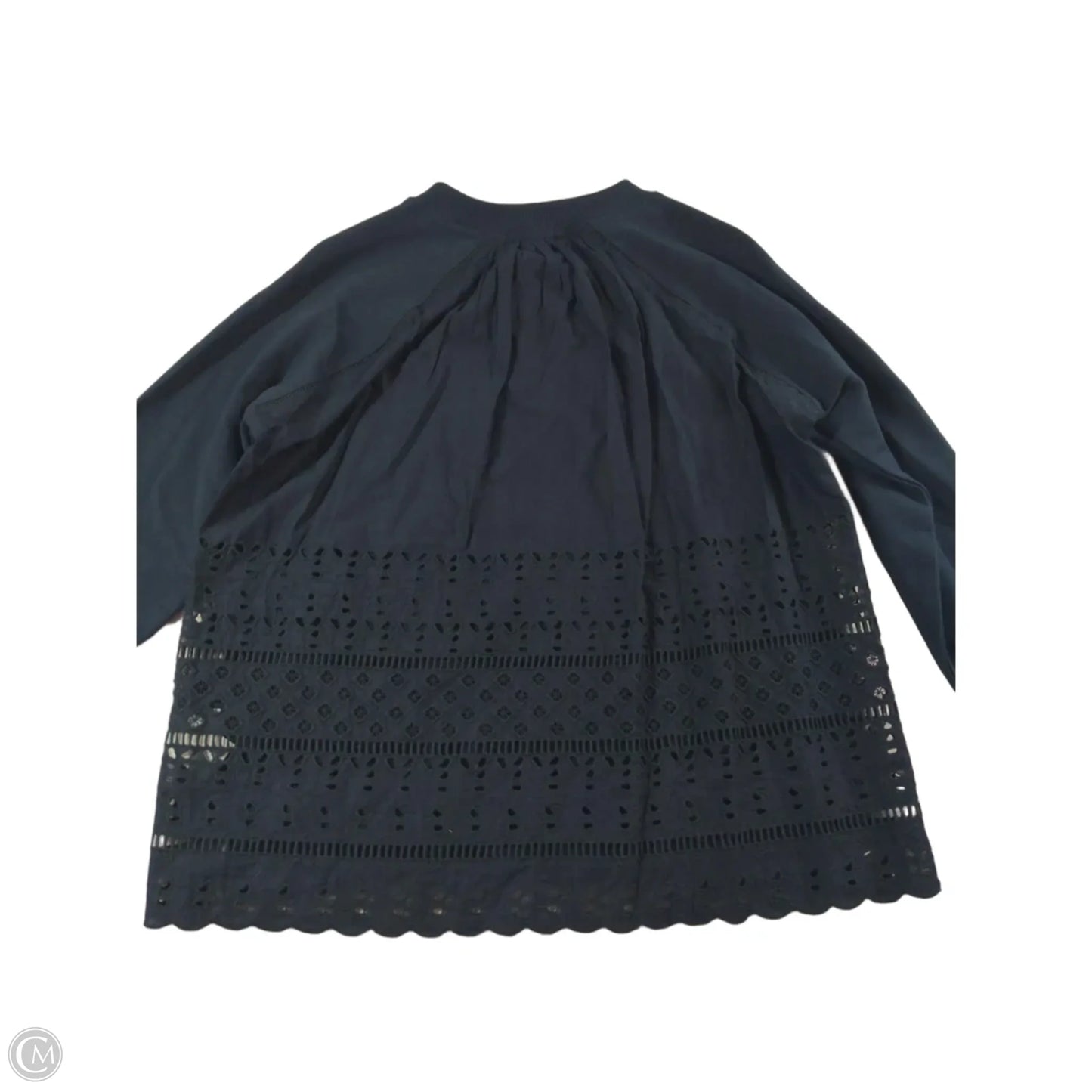 Top Long Sleeve By J For Justify In Navy, Size: Xs