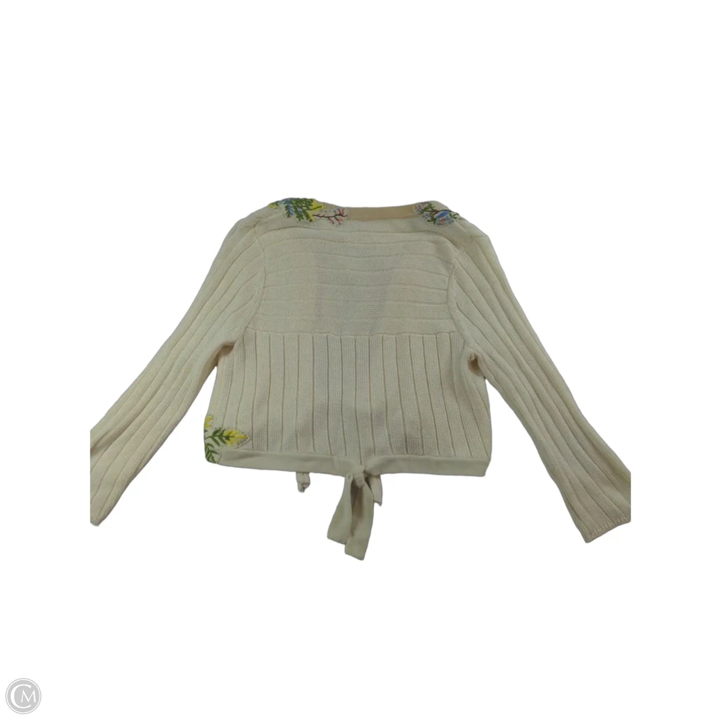 Cardigan By Field Flower In Cream, Size: M