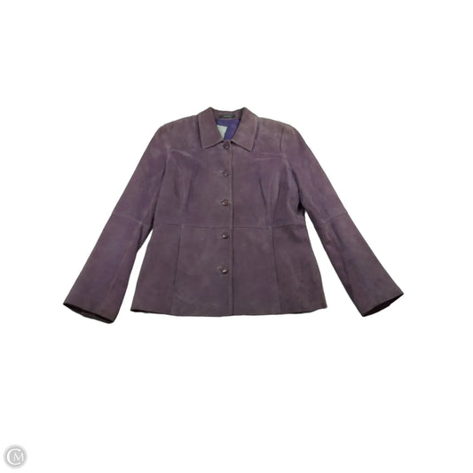Blazer By Liz Claiborne In Purple, Size: 12