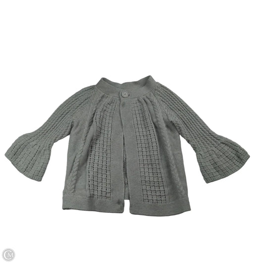 Cardigan By Clothes Mentor In Grey, Size: M