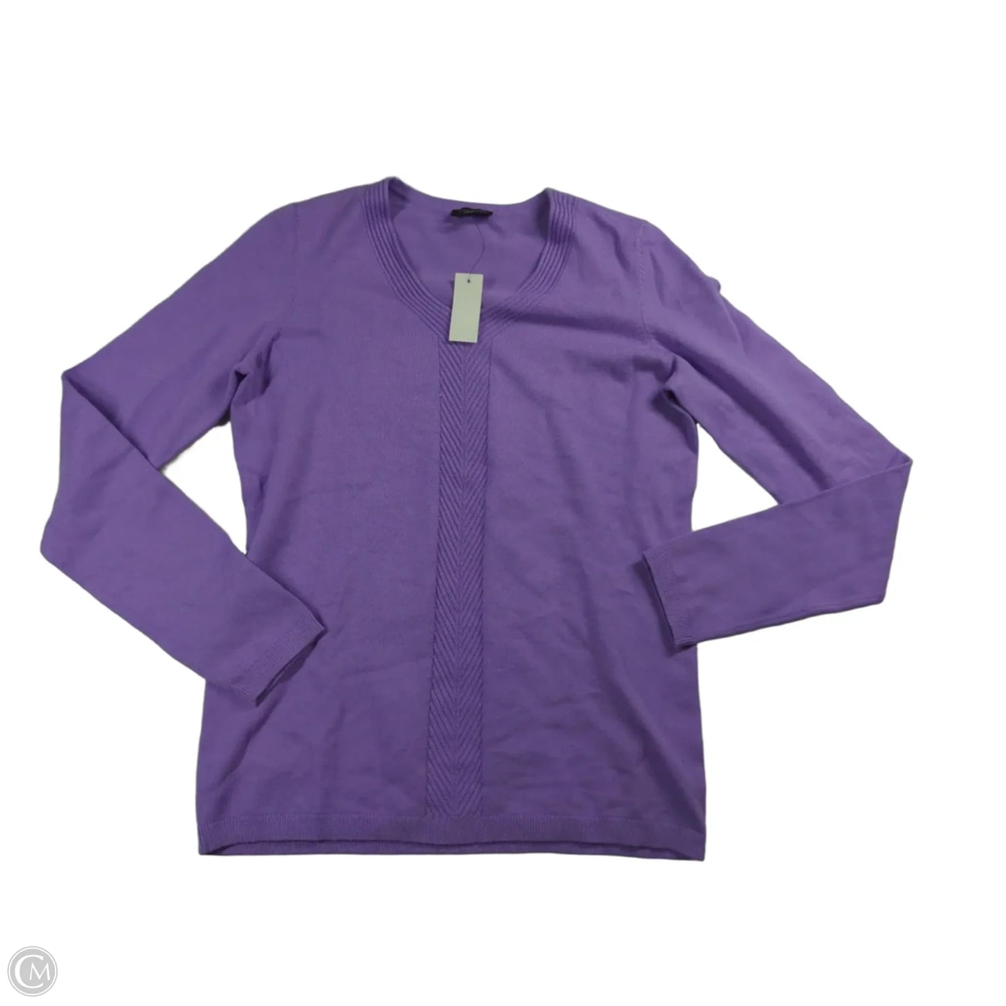 Sweater By Talbots In Purple, Size: Xs