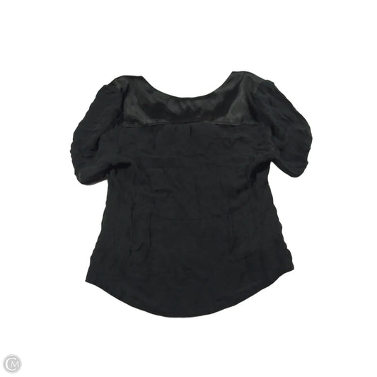 Top Short Sleeve By Cache In Black, Size: S