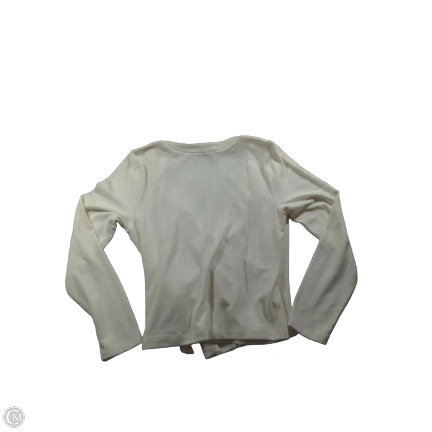 Top Long Sleeve By Loft In Cream, Size: Xl