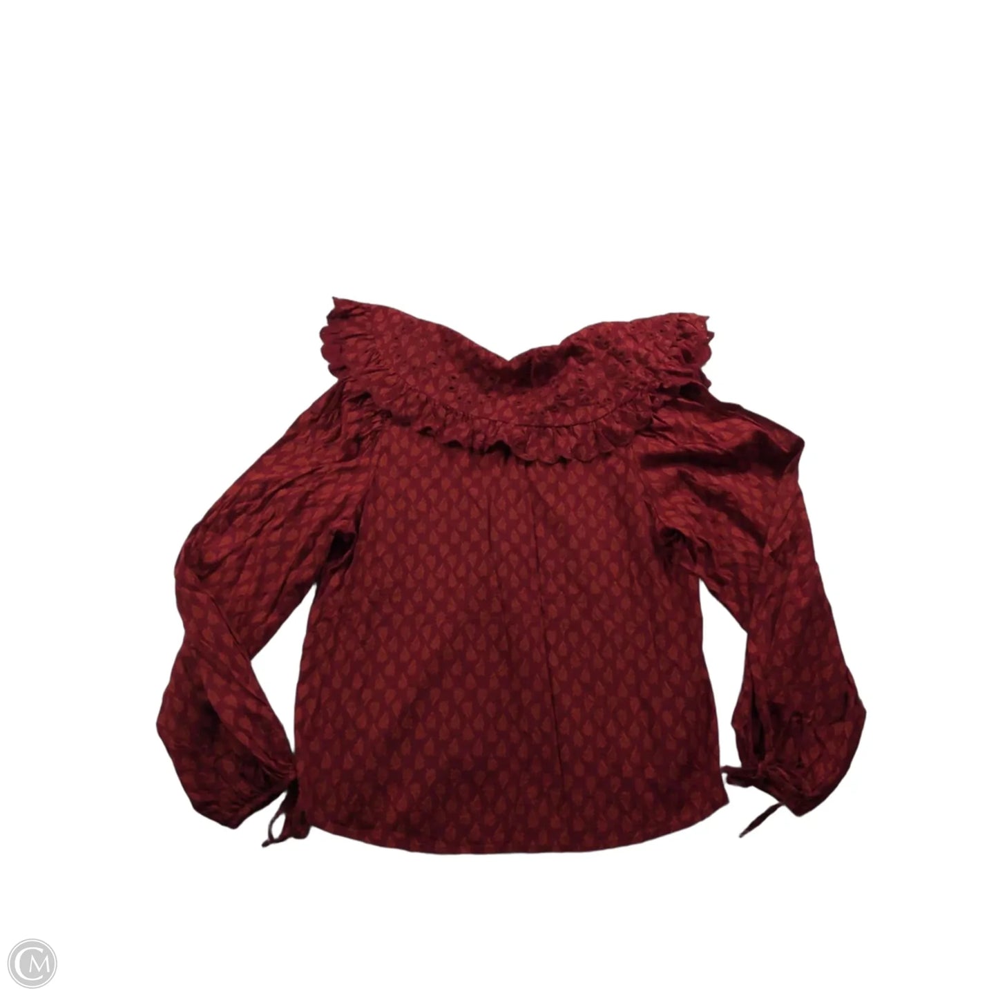 Top Long Sleeve By Universal Thread In Red, Size: Xl