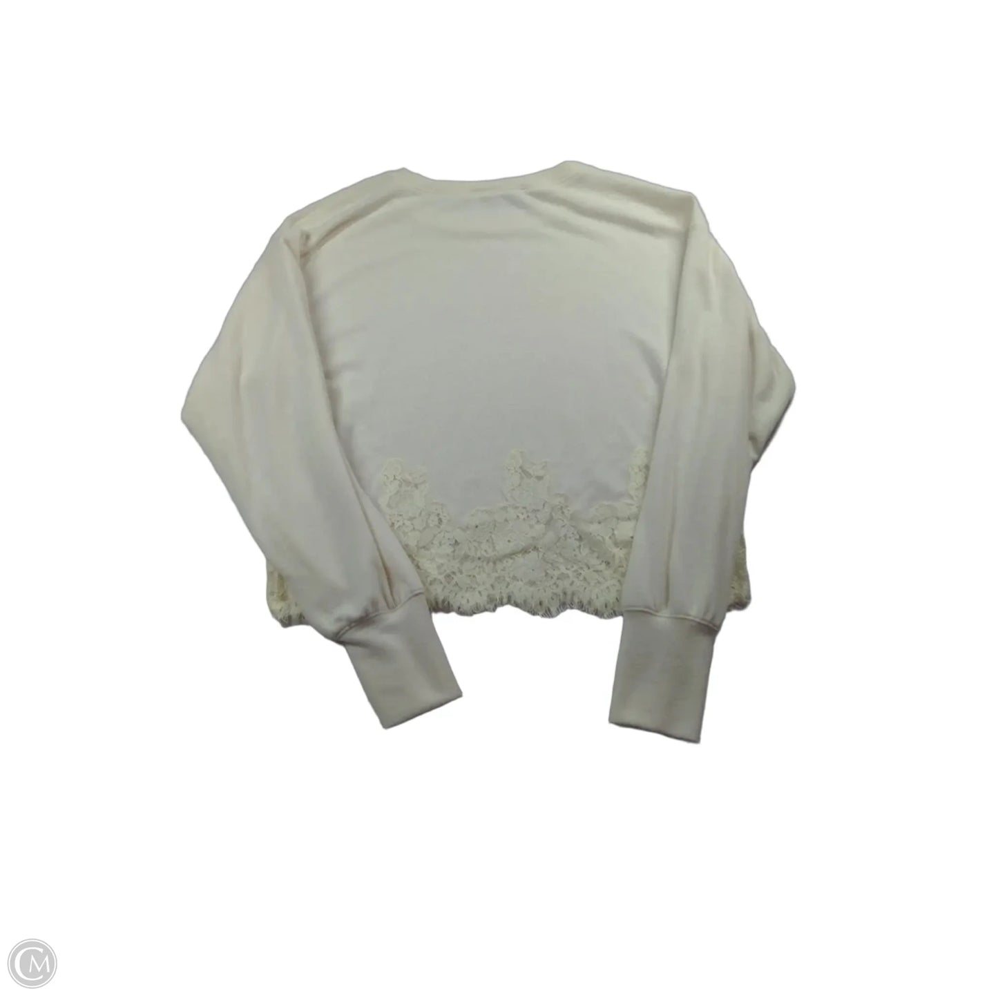Sweater By Loft In Cream, Size: Xsp