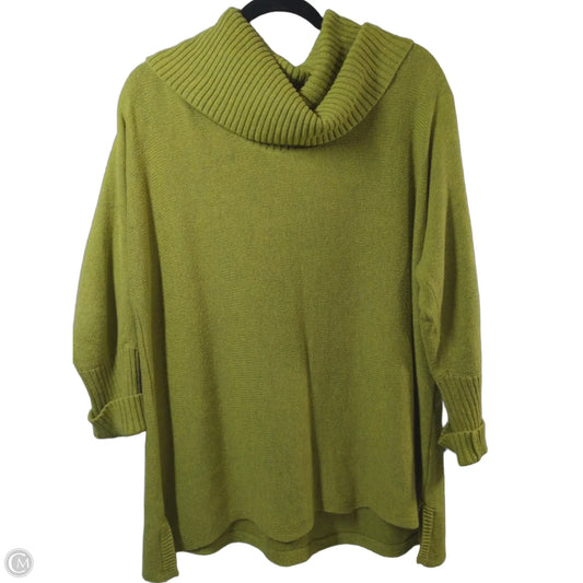 Sweater By Chicos In Green, Size: Xl