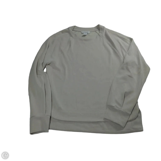 Athletic Sweatshirt Crewneck By Athleta In Cream, Size: S