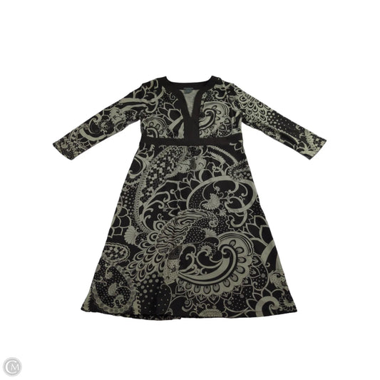 Dress Casual Midi By Ann Taylor In Multi-colored, Size: 6p