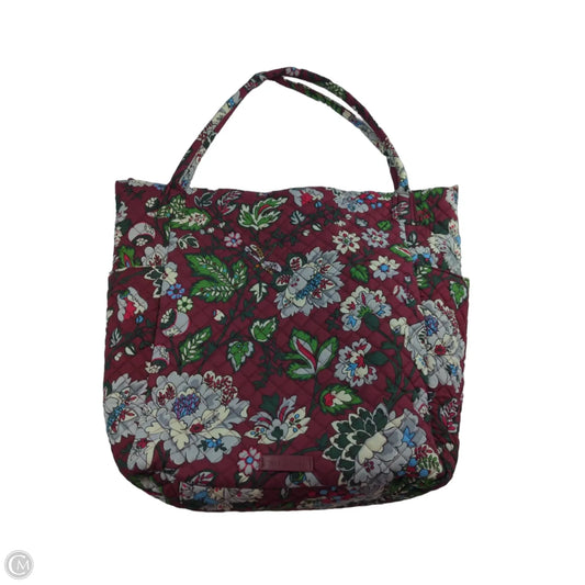 Handbag By Vera Bradley, Size: Large
