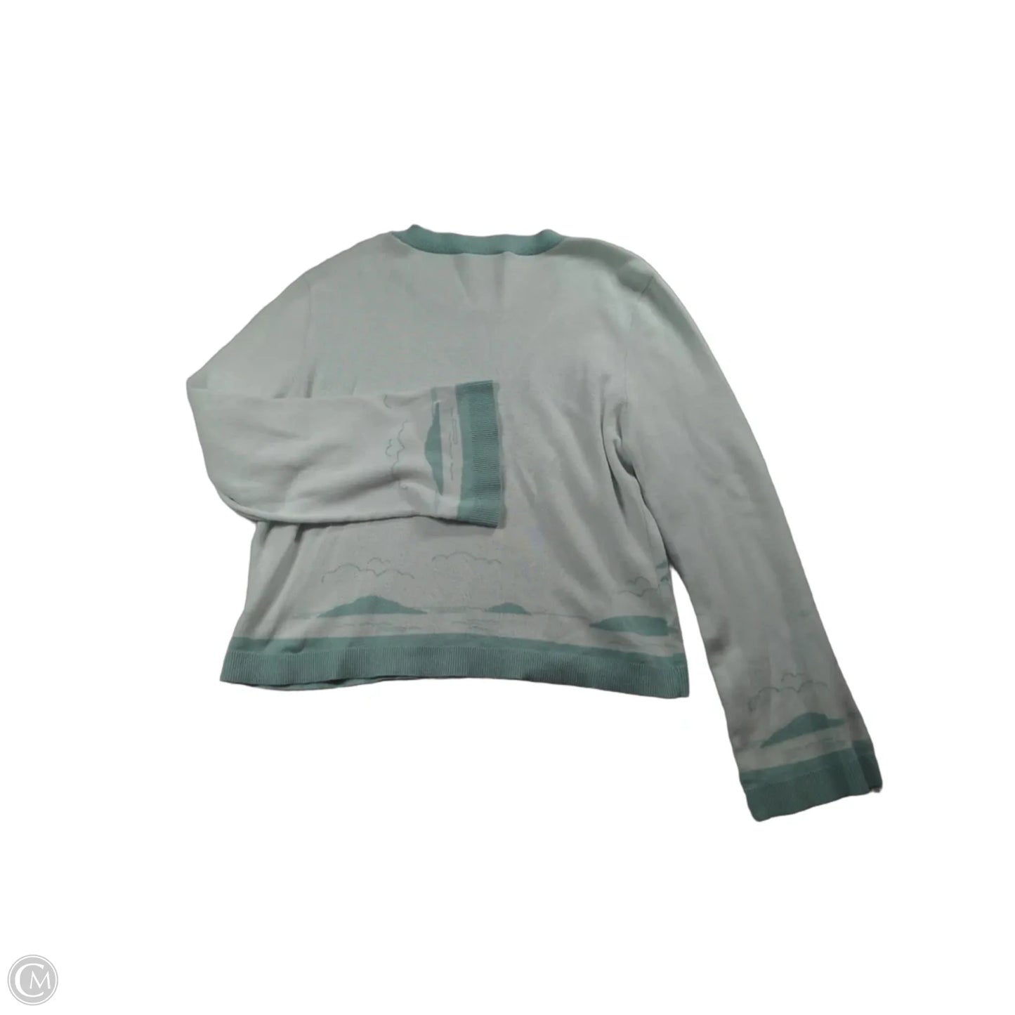Sweater By Loft In Aqua, Size: M