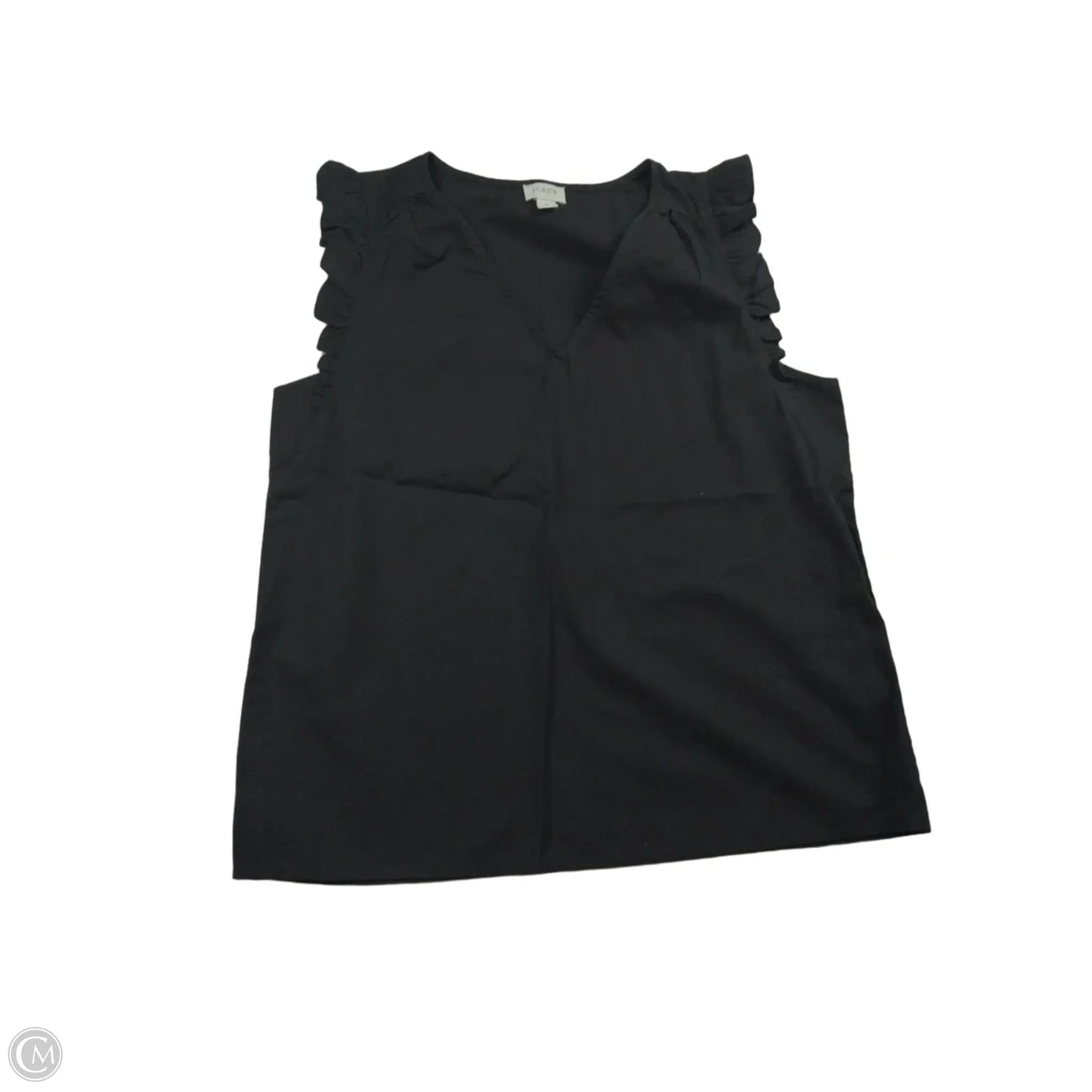 Top Sleeveless By J. Crew In Black, Size: S