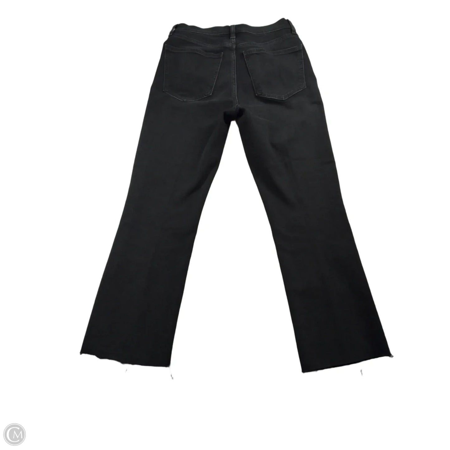 Jeans Straight By Gap In Black, Size: 4